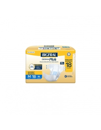 BIGFRAL DERMA PLUS ECONOMICA MD 4X18UN