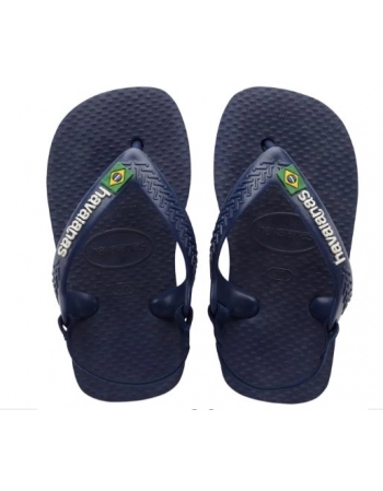 HAVAIANAS N.B. BRASIL LOGO MARINHO/AMARELO CITRICO 3587 17/18