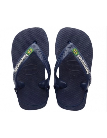 HAVAIANAS N.B. BRASIL LOGO MARINHO/AMARELO CITRICO 3587 20