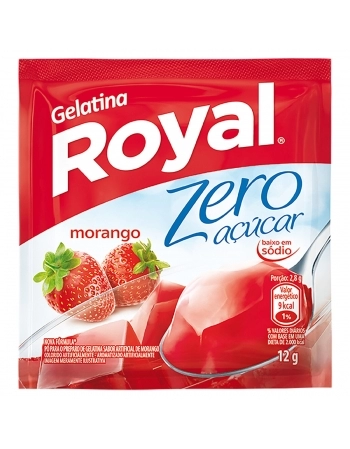 GELATINA ZERO MORANGO 6DSX12UNX12G