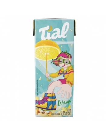 TIAL NECTAR LARANJA KIDS CX 24X200ML