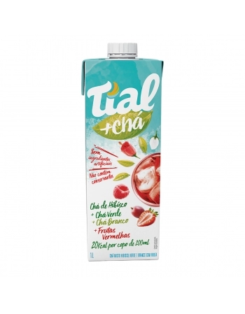 CHA MISTO HIBISCO FRUT VERM 12X1000ML