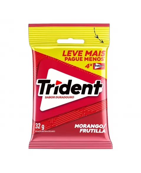 TRIDENT BAG MORANGO CPK 40BAGX4UNX8G