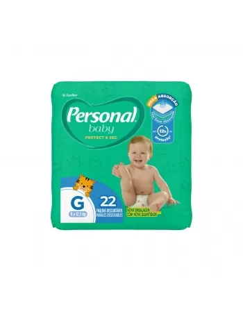 FRALDA PERSONAL BABY PROTECT GRANDE JUMBO 12X22