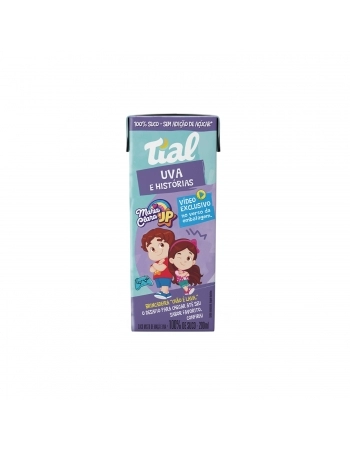 TIAL SUCO UVA 100 KIDS 24X200ML