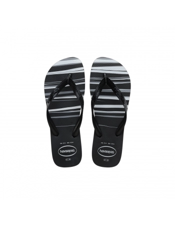 HAVAIANAS TOP BASIC PRETO/PRETO/PRETO/BRANCO 6001 37/38