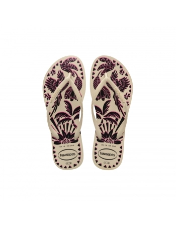 HAVAIANAS SLIM TUCANO BEGE PALHA 0121 35/36