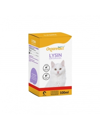 LYSIN CAT EMULGEL 6X100ML