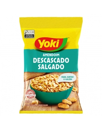 AMENDOIM DESC SALGADO CX 12X500G