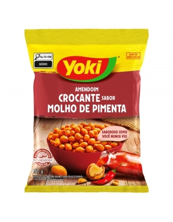 AMENDOIM CROC MOLHO DE PIMENTA 12X150G