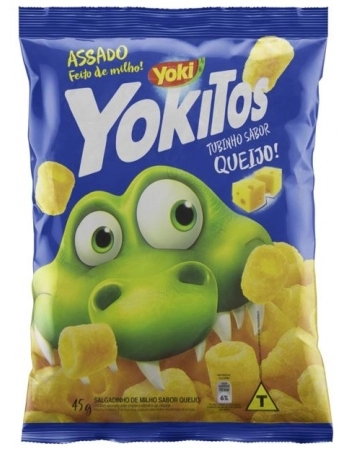 YOKITOS QUEIJO TUBINHO 36X45G