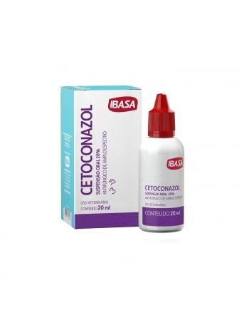 CETOCONAZOL SUSPENSAO ORAL 20% 40X20ML