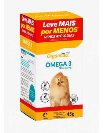 OMEGA 3 DOG 500MG 48X45G