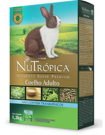 NUTRÓPICA COELHO ADULTO 6X1,2KG