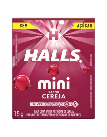 HALLS MINI CEREJA 8DSX18UNX15G 2.0