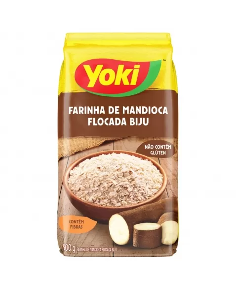 FARINHA MANDIOCA BIJU 24X500G