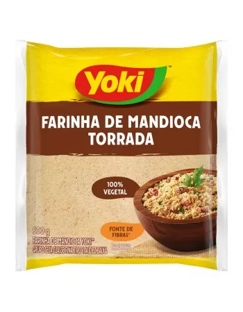 FARINHA MANDIOCA TORRADA 24X500G