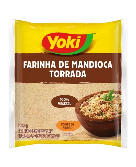 FARINHA MANDIOCA TORRADA 24X500G