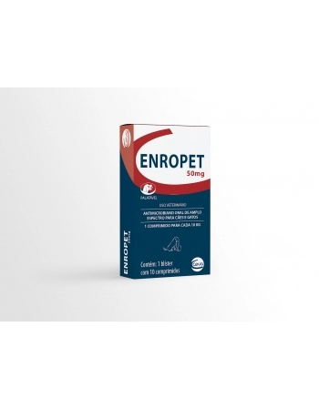 ENROPET 50MG 24X10CPS BR