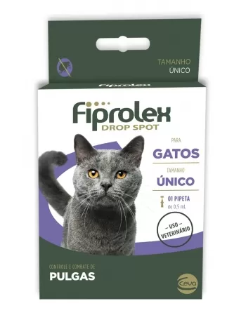 FIPROLEX GATOS 72X0,50ML BR