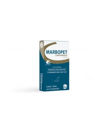 MARBOPET 24 X 27,5 MG - 10 CP