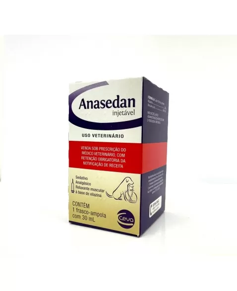 ANASEDAN PET INJ 12X30ML BR