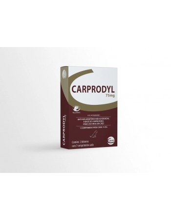 CARPRODYL 75MG 14T BR