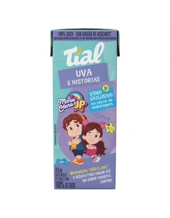 SUCO MISTO UVA PERA 100% KIDS 24X200ML