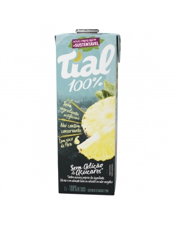 SUCO ABACAXI E PERA 100% TIAL 12X1000ML