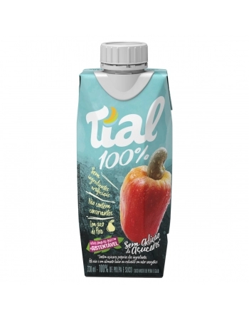 SUCO CAJU E PERA 100% TIAL 12X1000ML