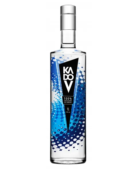 VODKA KADOV 100% CEREAIS 1000ML 6X1