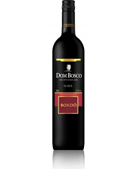 VINHO DOM BOSCO TINTO SUAVE 750ML 12X1