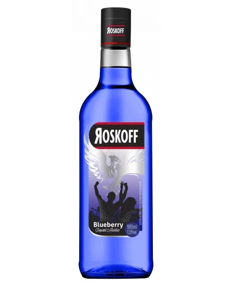 COQUETEL ALCOOLICO ROSKOFF BLUEBERRY 965ML 12X1