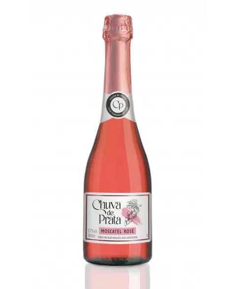 VINHO FINO ROSE MOSCATEL CHUVA DE PRATA 660ML 12X1