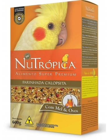 FARINHADA CALOPSITA - MEL E OVOS 10X600G