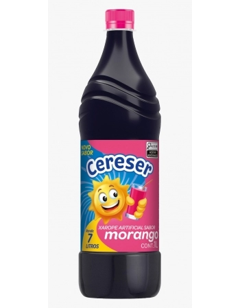 XAROPE DE MORANGO CERESER PET 1000ML 6X1