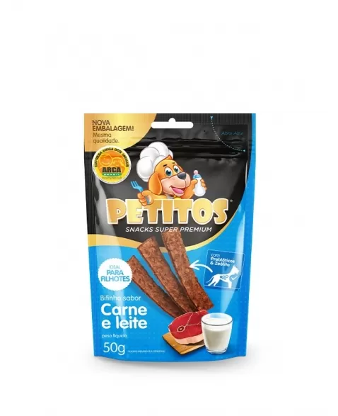 BIFINHO DE CARNE E LEITE 60X50G