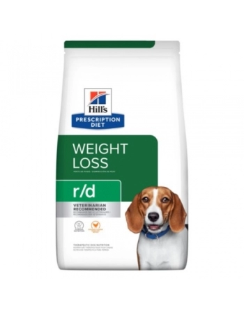 HILLS PD R/D CAES ADULTOS PEDAÇOS PEQUENOS OBESIDADE 6X1,5KG