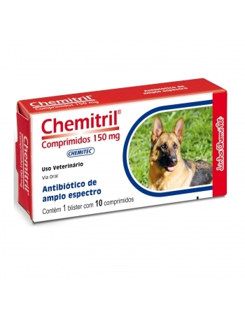 CHEMITRIL COMPRIMIDOS 150 MG CARTUCHOS C/ 10 CP