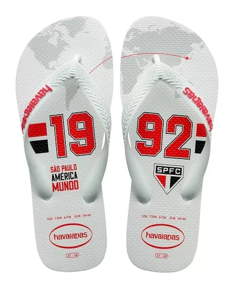 HAVAIANAS SÃO PAULO BRANCO 33/34