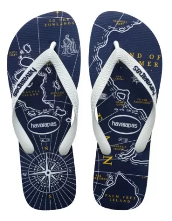 HAVAIANAS TOP NAUTICAL MARINHO/BRANCO/MARINHO/MARINHO 3525 39/40