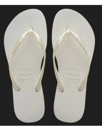 HAVAIANAS SLIM BRANCO 0001 35/36