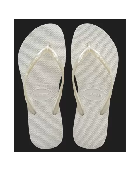 HAVAIANAS SLIM BRANCO 0001 35/36