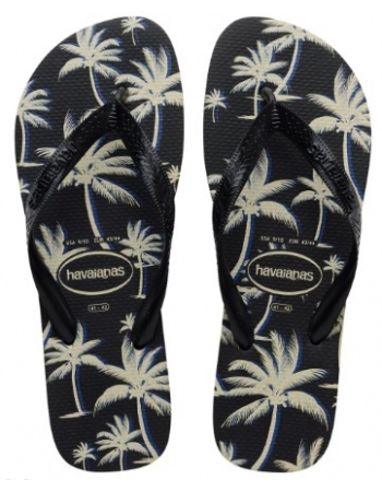 HAVAIANAS ALOHA PRETO/PRETO/BRANCO 4058 37/38