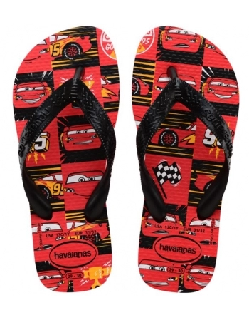 HAVAIANAS KIDS CARS VERMELHO RUBI/PRETO 4349 25/26