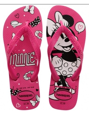 HAVAIANAS TOP DISNEY PINK ELETRIC 8910 35/36