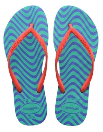 HAVAIANAS SLIM HARMONY VERDE VIRTUAL 1829 35/36