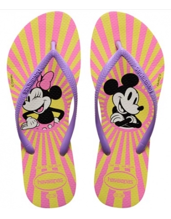 HAVAIANAS SLIM DISNEY AMARELO PIXEL 1732 35/36